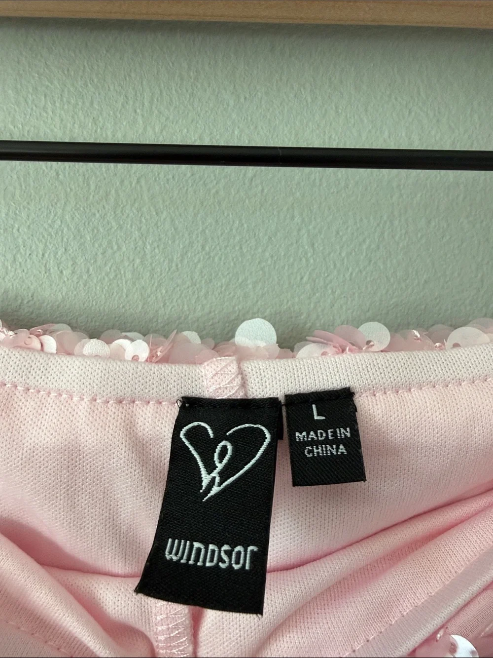 Windsor Serving Shine Sequin Mini Skort - Size L